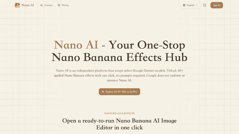 Nano AI screenshot